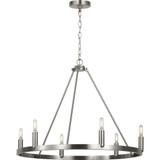 Mirla 6 Light Chandelier 28 Inch Wide by Generation - GLC2016