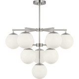 Nube 10 Light Chandelier 26 Inch Wide by Generation - GLC18010