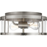 Lumra 60W 2 LED Flush Mount 5.75 Inch Tall and 13 Inch Wide by Generation - GLF1732E