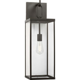 Rox 1 LED Large Outdoor Wall Lantern 8 Inch Wide by Generation - GLO1781E