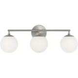 Nube 3 Light Bath Vanity 23.63 Inch Wide by Generation - GLV1853