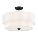 Gwen 5W 4 LED Semi Flush Mount 14 Inch Tall and 20 Inch Wide by Hinkley - 47733