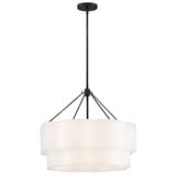 Gwen 5W 5 LED Drum Chandelier 21.25 Inch Tall and 24 Inch Wide by Hinkley - 47734
