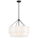 Gwen 5W 5 LED Drum Chandelier 21.25 Inch Tall and 24 Inch Wide by Hinkley - 47734