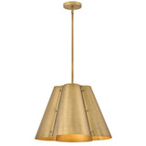 Bowman 12W 3 LED Pendant 13.5 Inch Tall and 19 Inch Wide by Hinkley - 48544