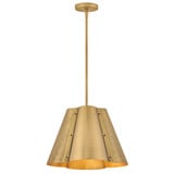 Bowman 12W 1 LED Pendant 11.5 Inch Tall and 16 Inch Wide by Hinkley - 48547HB_p