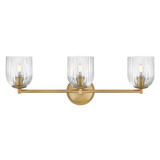 Ava 5W 3 LED Bath Vanity 8 Inch Tall and 24 Inch Wide by Hinkley - 57473