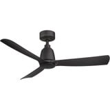 Kute 3 Blade Ceiling Fan with Light Kit 44 Inches Wide by Fanimation - FPD8547