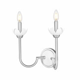 Allistair 2 Light Wall Sconce 11.75 Inch Tall and 15 Inch Wide by Z Lite - 352-2S