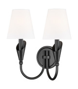 Evans Court 2 Light Wall Sconce 14.5 Inch Tall and 13.75 Inch Wide by BSH - 372-BEL-1374854