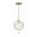 Borrowdale Brow 1 Light Steel 9 Inch Wide Pendant by Bailey Street Home - 49-BEL-457370