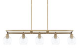 Mid Century 5 Light Oversized Island Pendant by Capital - 821151