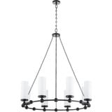 Lee Boulevard 8 Light Oversized Chandelier by Quorum - 667-8