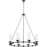 Lee Boulevard 8 Light Oversized Chandelier by Quorum - 667-8