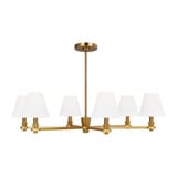 Paisley 6 Light Oversized Chandelier by Visual Comfort Studio - AC1126