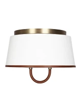 Katie 2 Light 16 Inch Wide Flush Mount by Visual Comfort Studio - LF1002