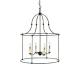 Fitzjames 4 Light Large Pendant by Currey Company - 916LH