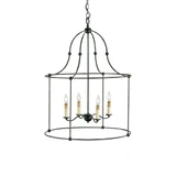 Fitzjames 4 Light Large Pendant by Currey Company - 916LH
