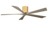 Irene 5HLK Flush Mount Five Blade Ceiling Fan 60 Inch Wide by Matthews Fans - IR5H-60