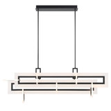 Inizio 150W 1 LED Linear Chandelier 18 Inch Tall Wide by Eurofase - 46806