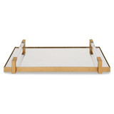 Deki 23.75 Inch Mirrored Tray by Uttermost - 18082