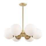 Paige 6 Light Medium Chandelier by Mitzi - H193806
