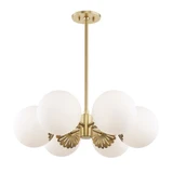 Paige 6 Light Medium Chandelier by Mitzi - H193806