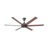 Bison 6 Blade Ceiling Fan 21 Inch Tall and 72 Inch Wide by Big Ass Fans - BS1-72-01