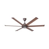 Bison 6 Blade Ceiling Fan With Light Kit 72 Inch Wide by Big Ass Fans - BS1-72-03