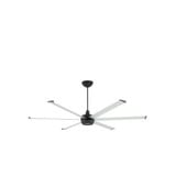 Turbo6 6 Blade Ceiling Fan 19 Inch Tall and 84 Inch Wide by Big Ass Fans - MK-TRB1-072