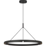 Cloak 49.6W 1 LED Chandelier 36.6 Inch Wide by Visual Comfort Modern - PBCH80427