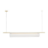Trace 17.2W 1 LED Single Linear Chandelier by Visual Comfort Modern - PBLS80727