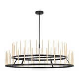 Sagrada 35.2W 64 LED 2Tier Chandelier 60 Inch Wide by Visual Comfort Modern - SLCH81222