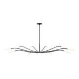 Lajos 28W 10 LED Chandelier 67.3 Inch Wide by Visual Comfort Modern - SLCH81627