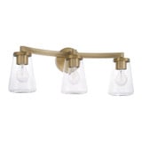Aaron 3 Light Bath Vanity 9.5 Inch Tall and 24.25 Inch Wide by Capital - 161931