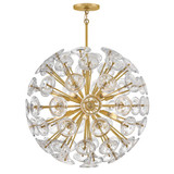 Maya 5W 12 LED Globe Chandelier 35 Inch and 30 Inch Wide by Fredrick Ramond - FR46905