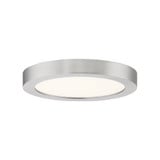 Outskirts 12W LED Flush Mount 1 Inch Tall and 7.5 Inch Wide by Quoizel - OST1708