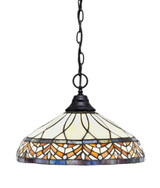 Any 1 Light Large Pendant 11 Inch Tall by Toltec - 10-16-11-