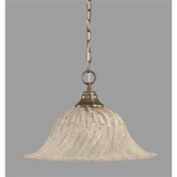 Any 1 Light Large Pendant 17 Inch Wide by Toltec - 10-17-11-