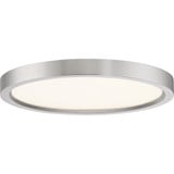 Outskirts 16W LED Flush Mount 1 Inch Tall and 11 Inch Wide by Quoizel - OST1711
