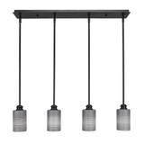 Edge 4 Light Stem Hung Linear Pendant by Toltec - 1156-ES-4062