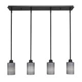 Edge 4 Light Stem Hung Linear Pendant by Toltec - 1156-ES-4062