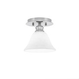 Edge 1 Light 7 Inch Wide Semi Flush Mount by Toltec - 1160-7