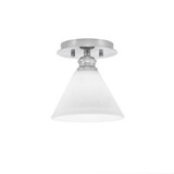Edge 1 Light 7.25 Inch Length Semi Flush Mount by Toltec - 1160-7-7.25