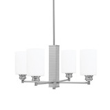 Edge 4 Light Medium Chandelier by Toltec - 1154-ES-300