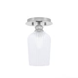 Edge 1 Light 9.75 Inch Length Semi Flush Mount by Toltec - 1160-6-9.75