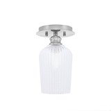 Edge 1 Light 9.75 Inch Length Semi Flush Mount by Toltec - 1160-6-9.75