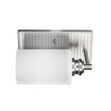 Edge 1 Light Matrix Glass Wall Sconce by Toltec - 1161-ES-310