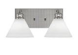 Edge 2 Light Vanity Light 16 Inch Length by Toltec - 1162-BN-302