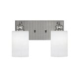 Edge 2 Light Bath Bar Vanity Light by Toltec - 1162-ES-4061